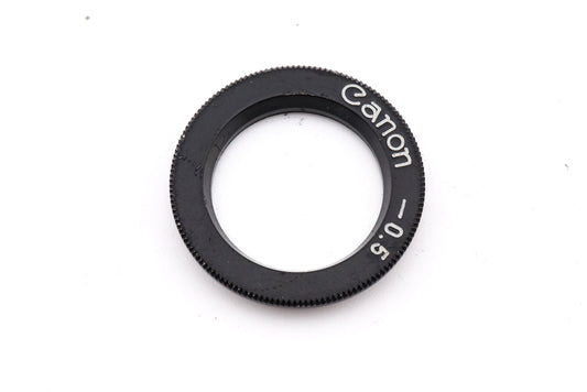 Canon -0.5 Dioptric Adjustment Lens R - Accessory