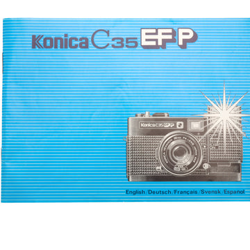 Konica C35 EF P Instructions
