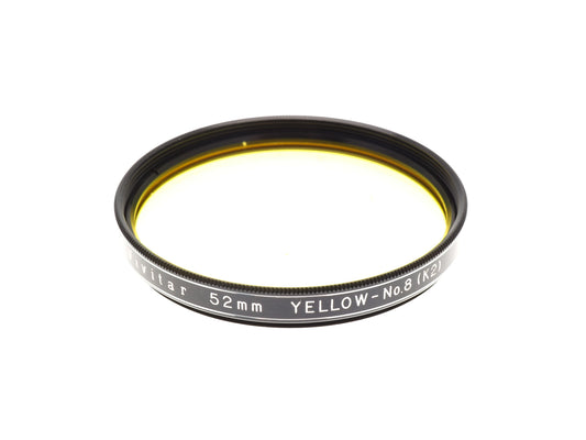 Vivitar 52mm Yellow Filter No.8 K2 - Accessory