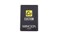 Minolta Custom Function Card - Accessory