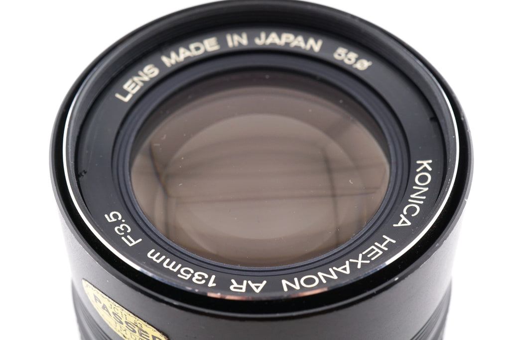 Konica 135mm f3.5 Hexanon AR