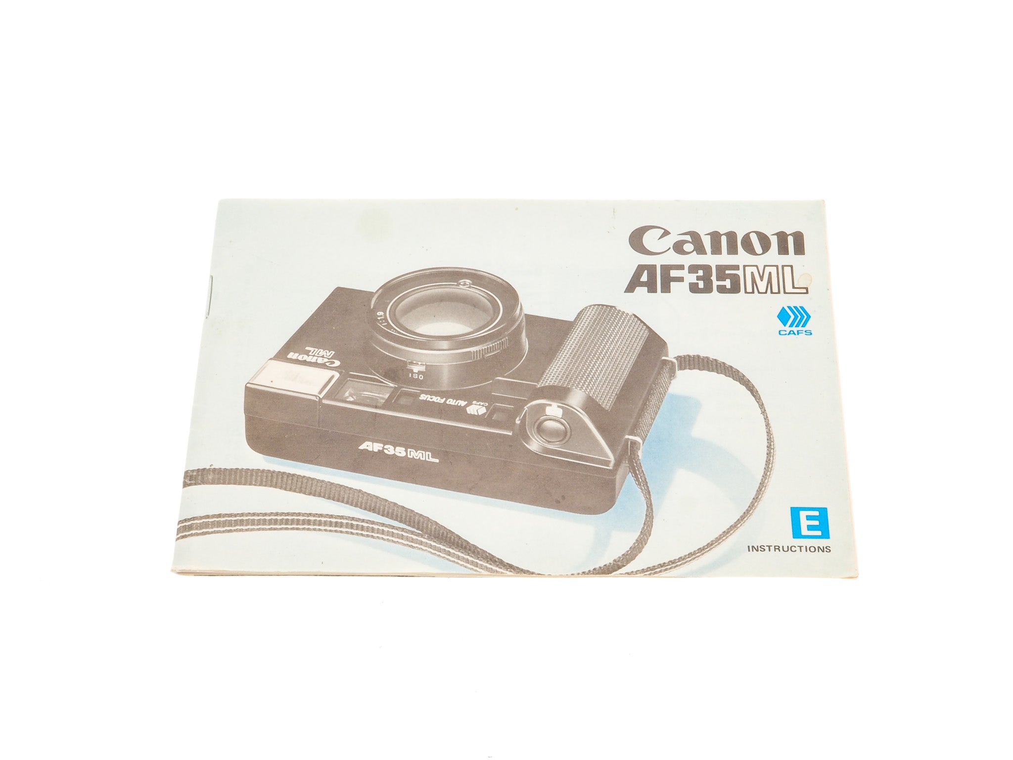 Canon AF35ML Instructions – Kamerastore