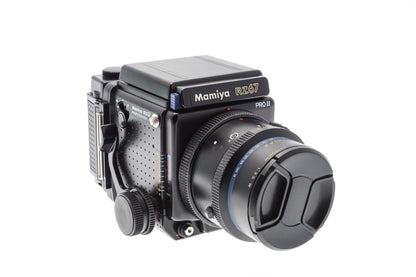 Mamiya RZ67 Professional II + 150mm f3.5 Z W + 120 6x7 Roll Film Holder Professional II
