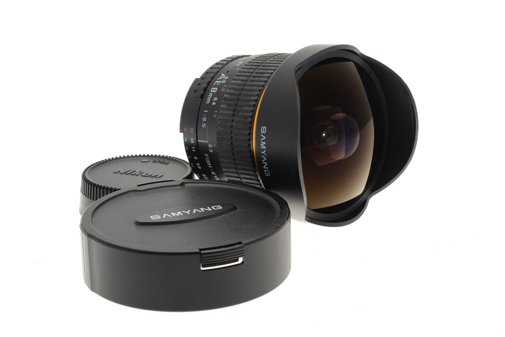 在庫処分】 サムヤンFISH-EYE CS Lens 8mm/F3.5 ニコン用 | www.ouni.org