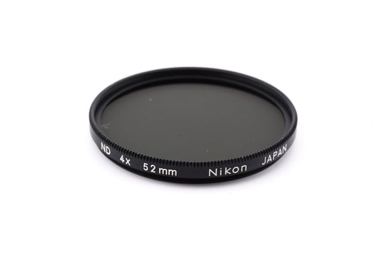 Nikon 52mm Neutral Density Filter ND 4x - Accessory