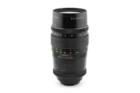 Pentacon 200mm f4 - Lens