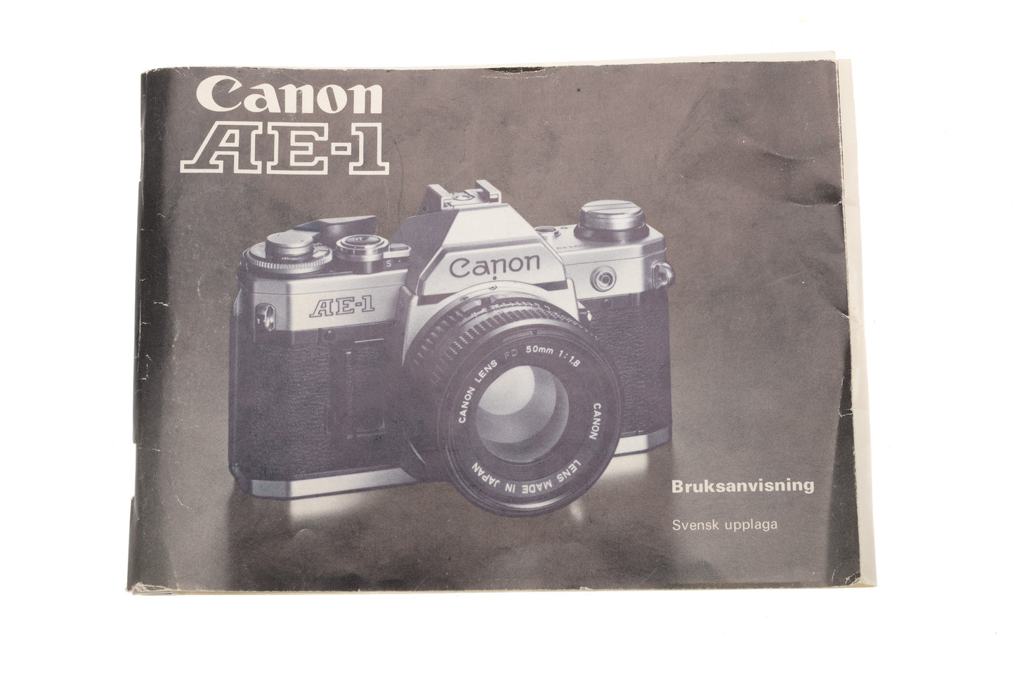 Canon AE-1 Instructions