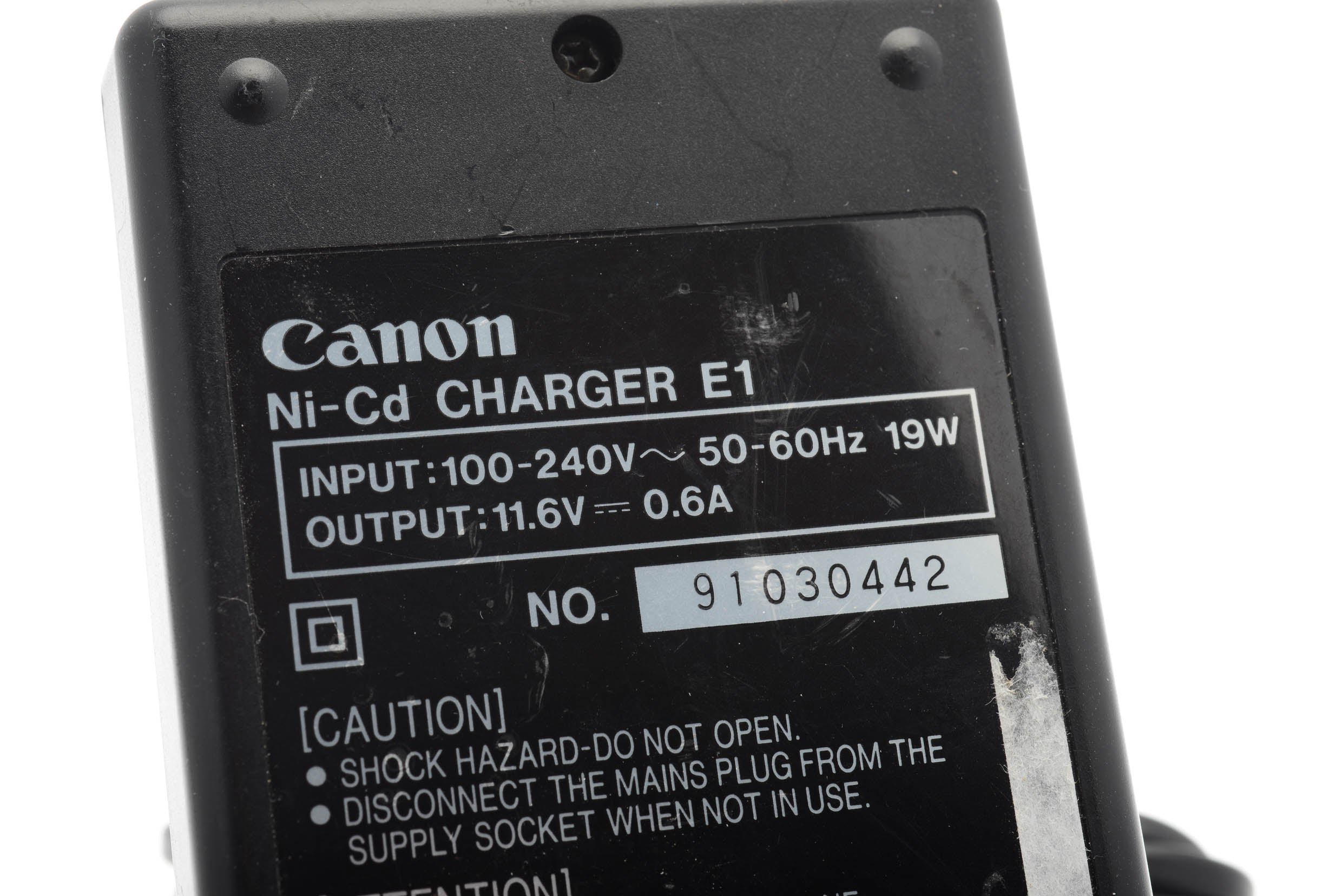 Canon Ni-Cd Charger E-1 – Kamerastore