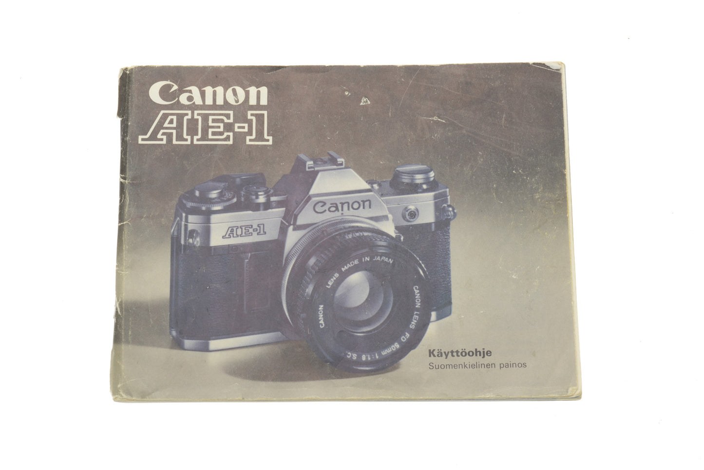 Canon AE-1 Käyttöohje
