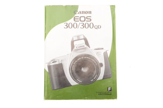 Canon EOS 300/300 QD Instructions