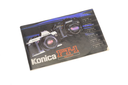 Konica FT-1 Instructions