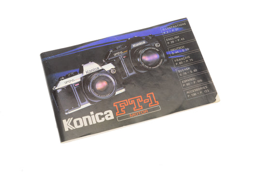Konica FT-1 Instructions