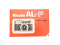 Minolta AL-F Owner's Manual