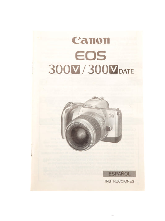 Canon EOS 300V / 300V Date Instruction Manual
