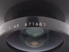 Nikon 90mm f4.5 Nikkor-SW (Sinar DB)