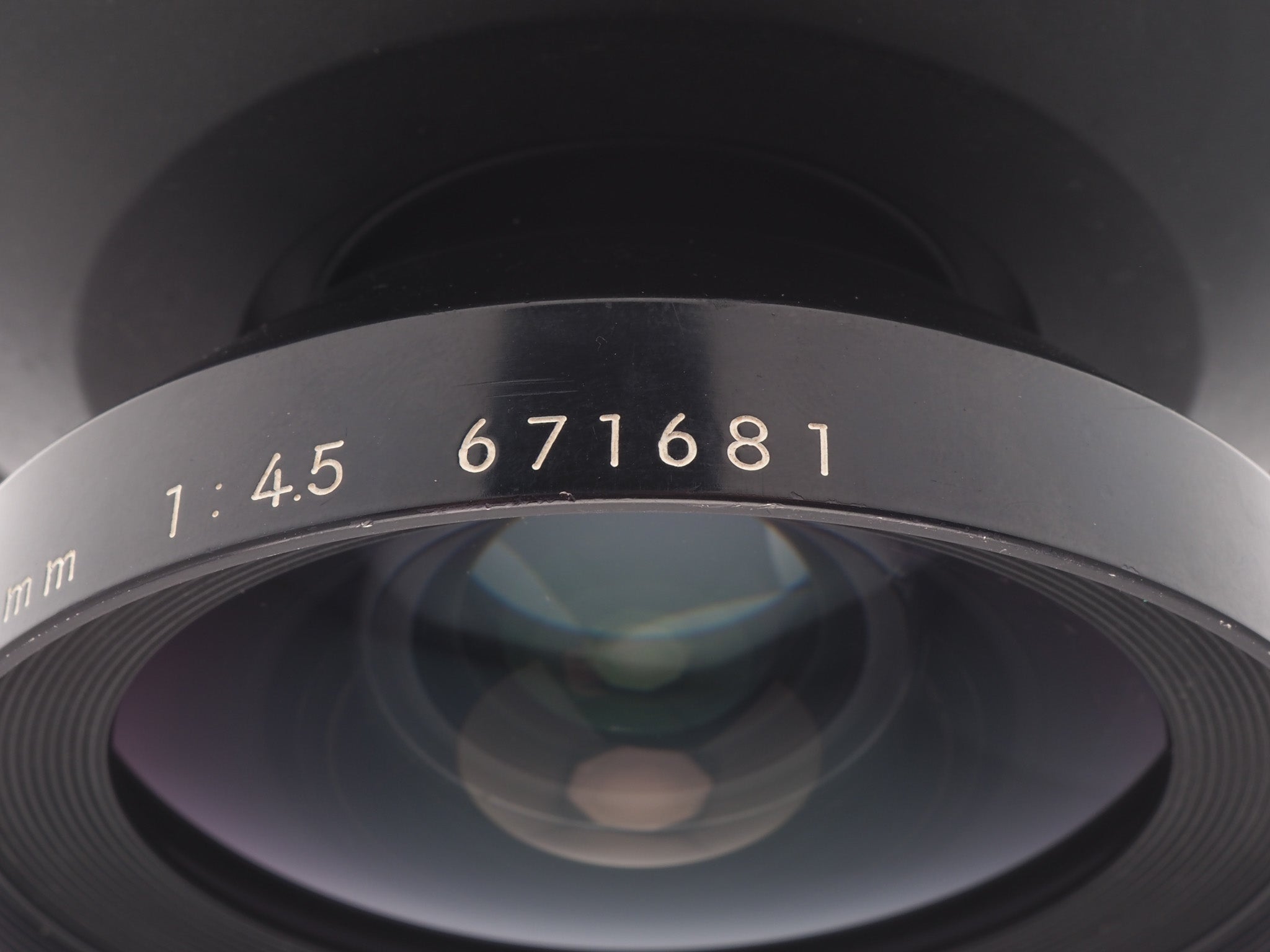 Nikon 90mm f4.5 Nikkor-SW (Sinar DB)