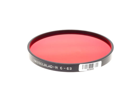 Hasselblad 63mm Red Drop-In Filter 6x R -63 - Accessory