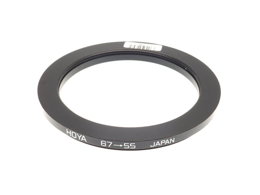 Hoya 67mm - 55mm Step-Down Ring - Accessory