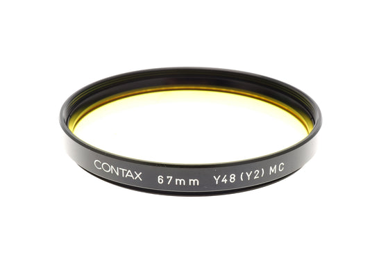 Contax 67mm Yellow Filter Y48 (Y2) MC - Accessory