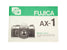 Fujica AX-1 Instructions