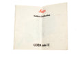 Leica Mini II Instructions
