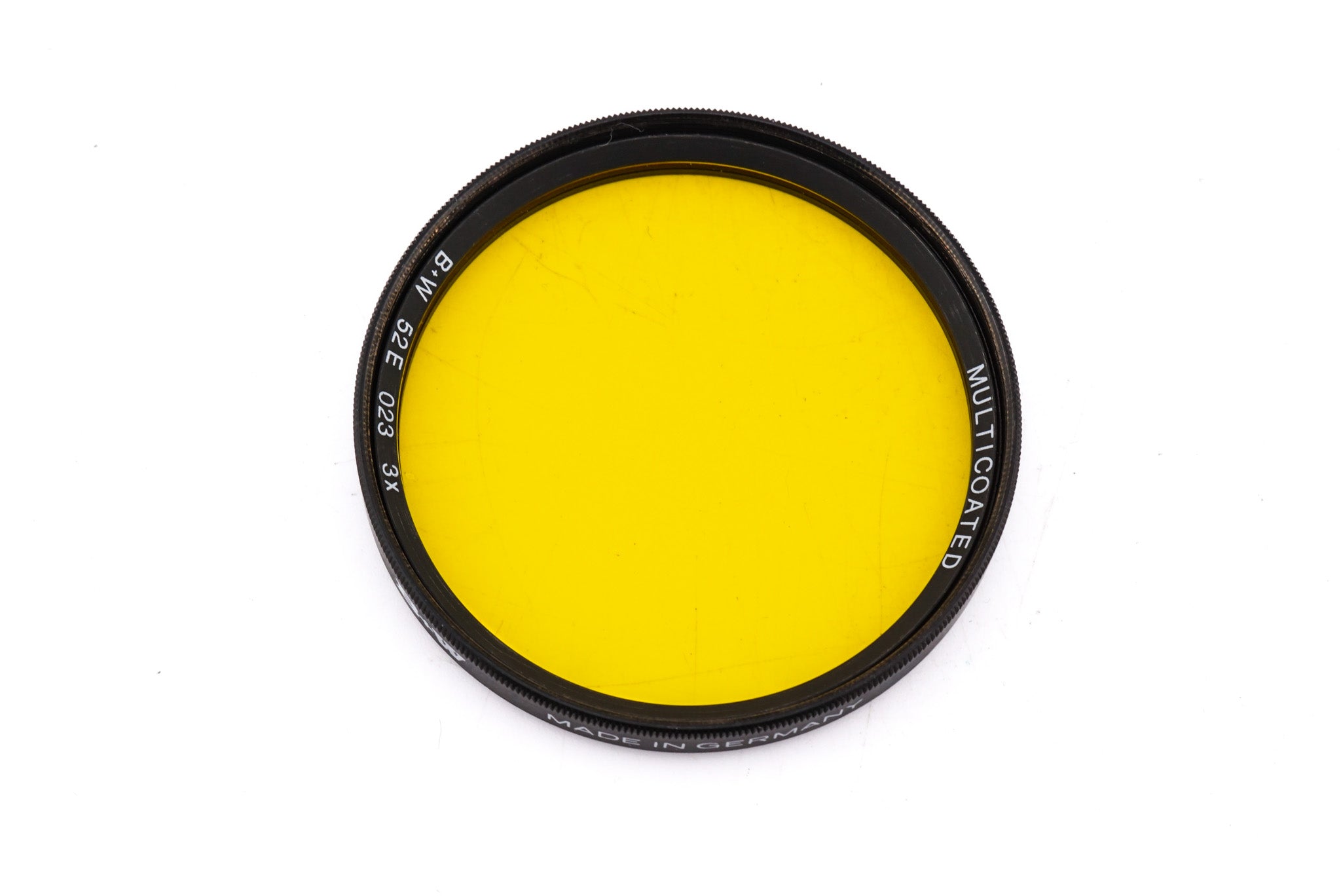 B+W 52mm Yellow Filter 3x (023) - Accessory