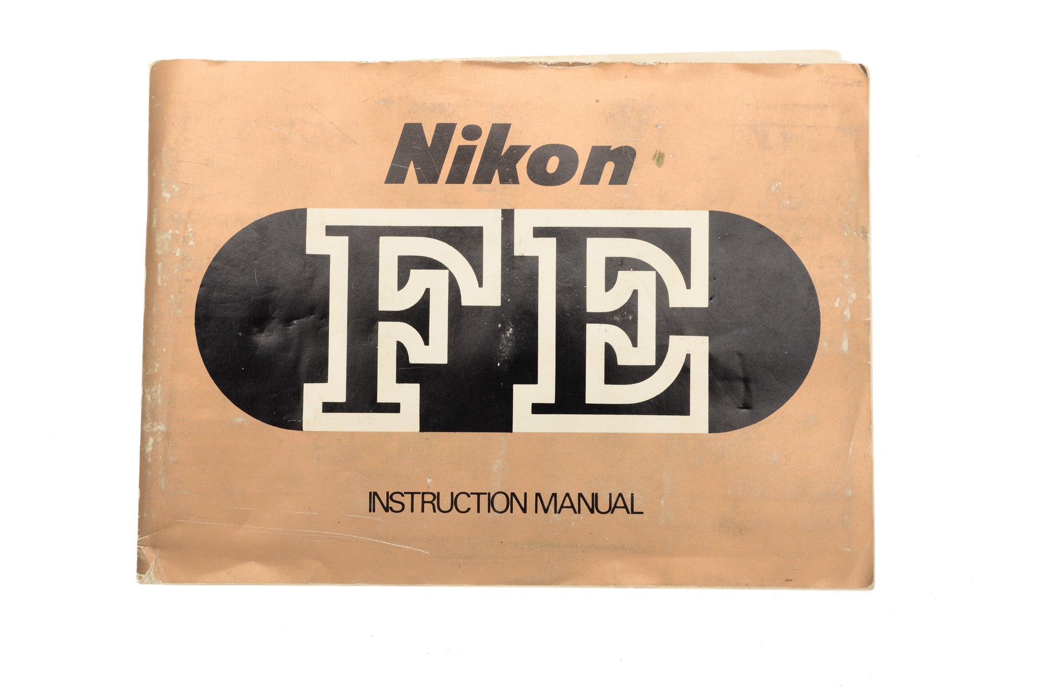 Nikon FE Instruction Manual – Kamerastore