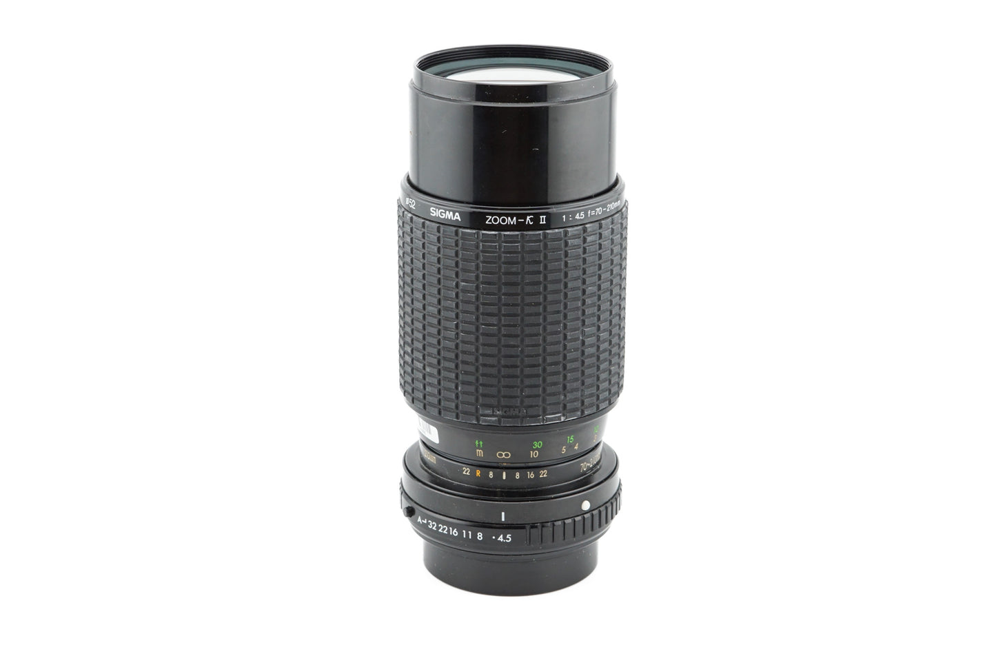 Sigma 70-210mm f4.5 Zoom-K II Multi-Coated