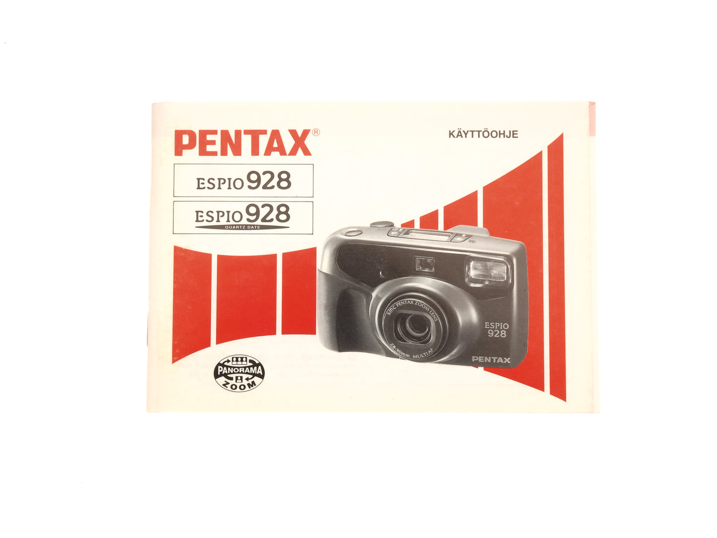 Pentax Espio 928/928 Quartz Date Instruction Manual