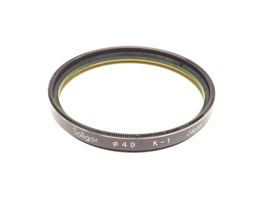 Soligor 49mm Yellow Filter K-1 - Accessory