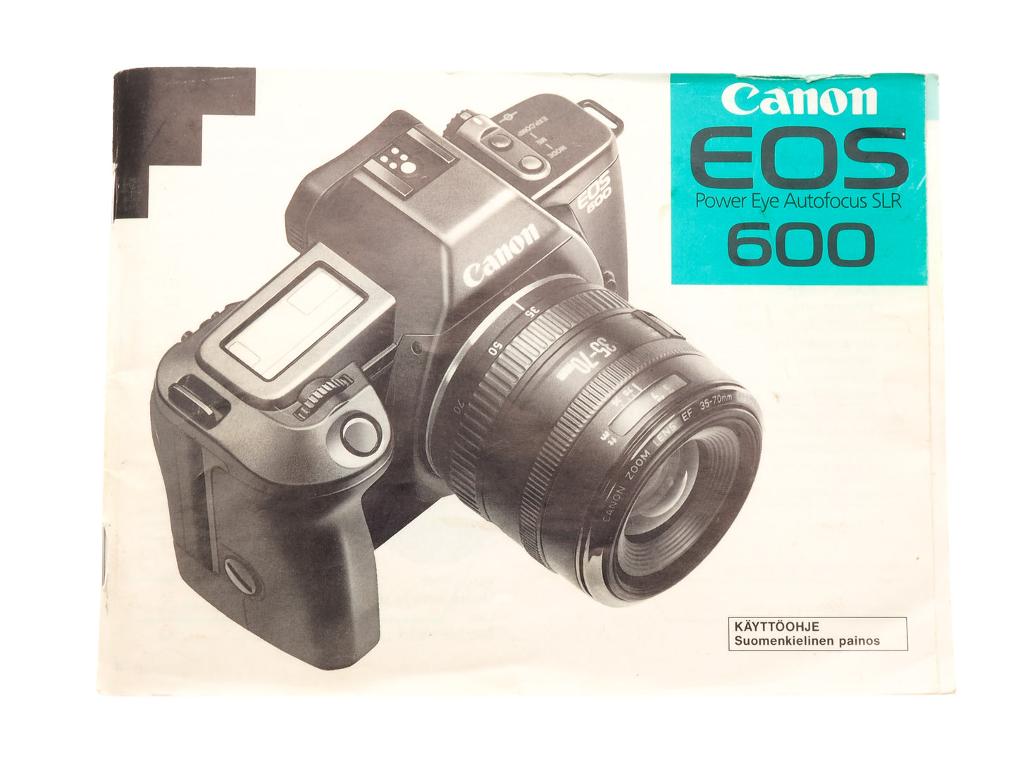 Canon EOS 600 Instructions