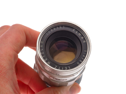 Leica 9cm f4 Elmar (Type I, Rigid) (ELANG-M / ELGAM / 11830 / 11130)