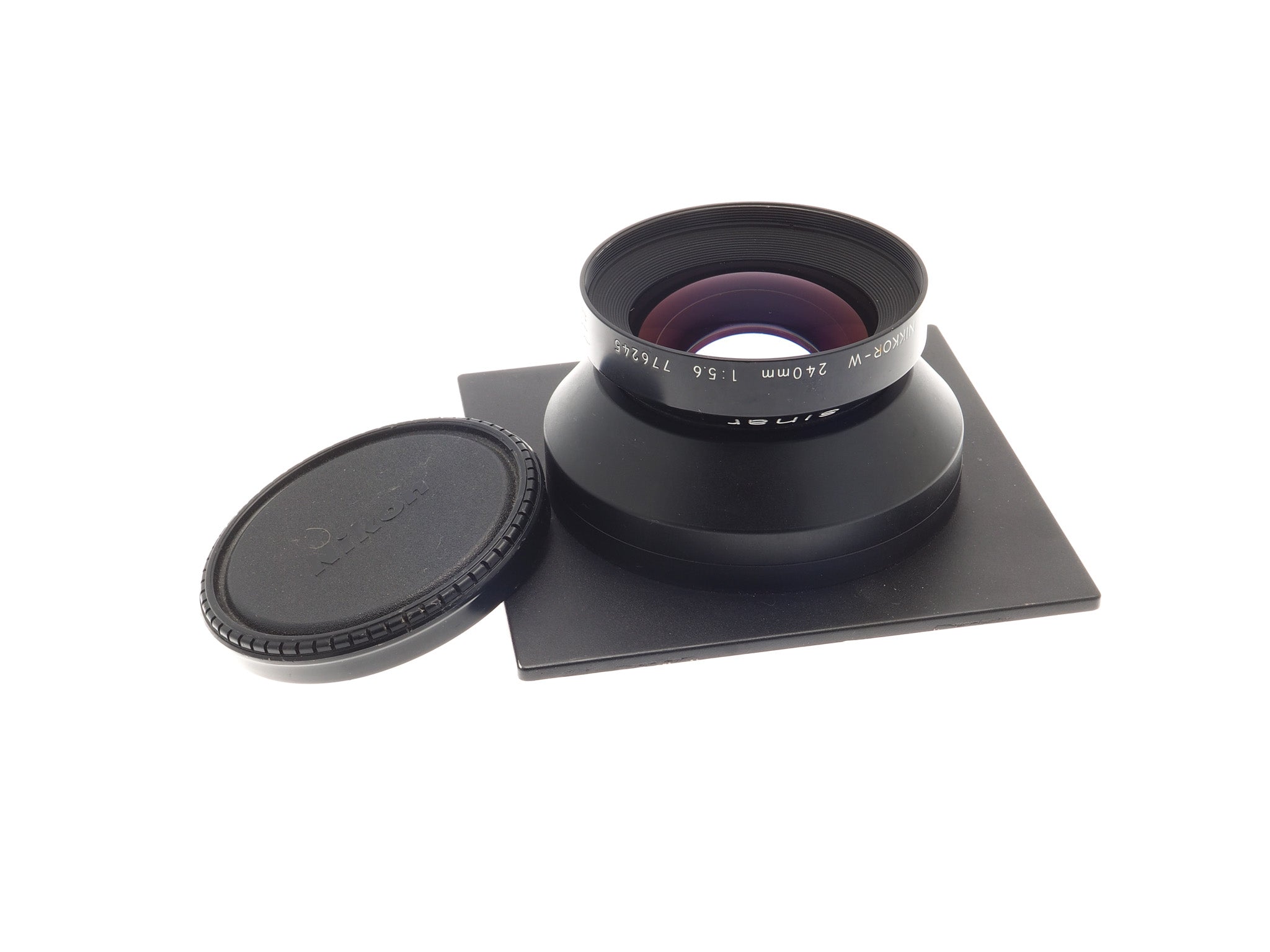 Nikon 240mm f5.6 Nikkor-W (Sinar DB)