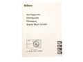 Nikon CoolPix S500 Instructions