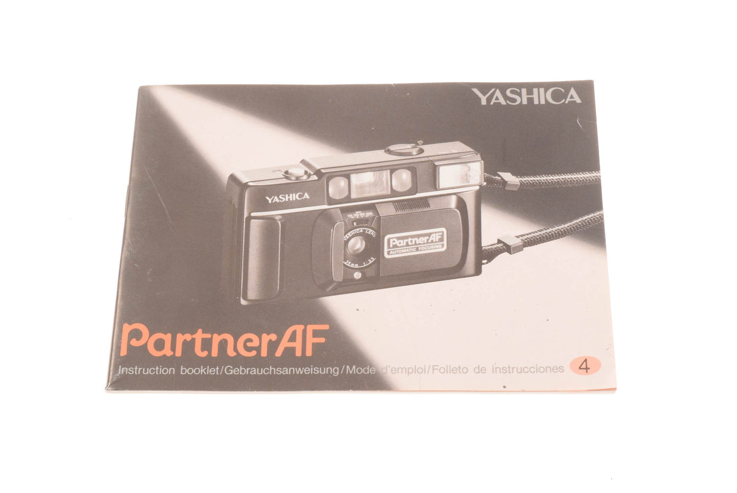Yashica Partner AF Instruction Booklet