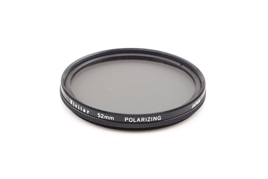 Vivitar 52mm Circular Polarizing Filter - Accessory