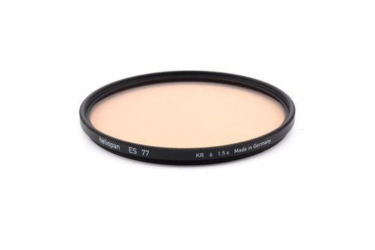 Heliopan 77mm Color Correction Filter KR6 1.5x - Accessory