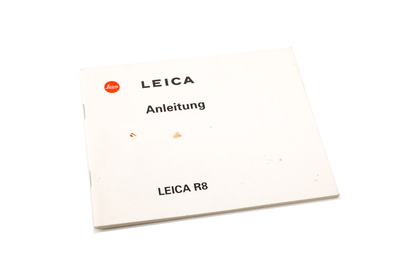 Leica R8 Instructions - Accessory