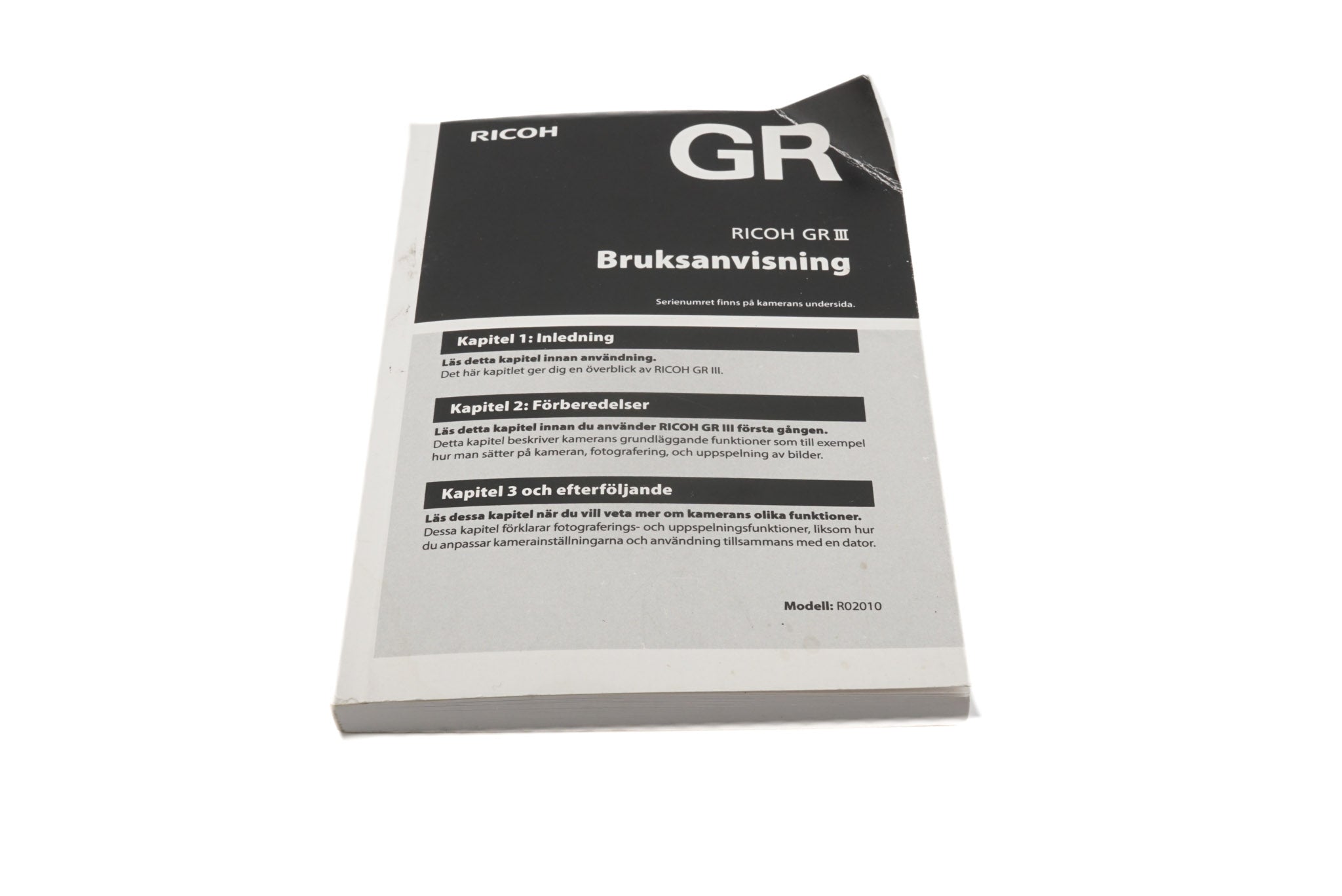 Ricoh GR III Instructions - Accessory