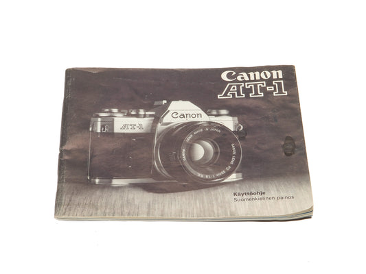 Canon AT-1 Instructions