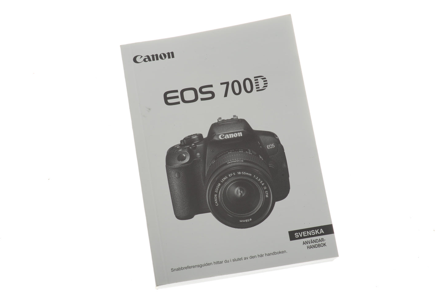 Canon 700D Instructions