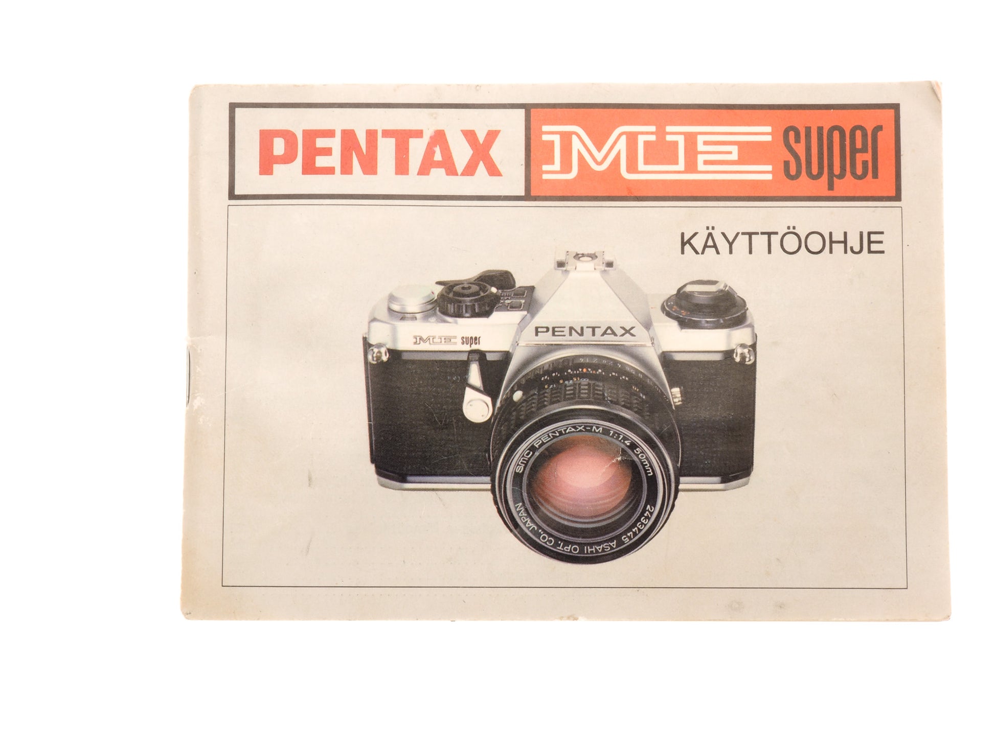Lens Pentax Me Super Repair Manual Pentax ME Super 35mm SLR W/ SMC