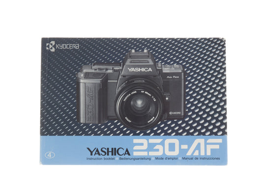 Yashica 230-AF Instructions
