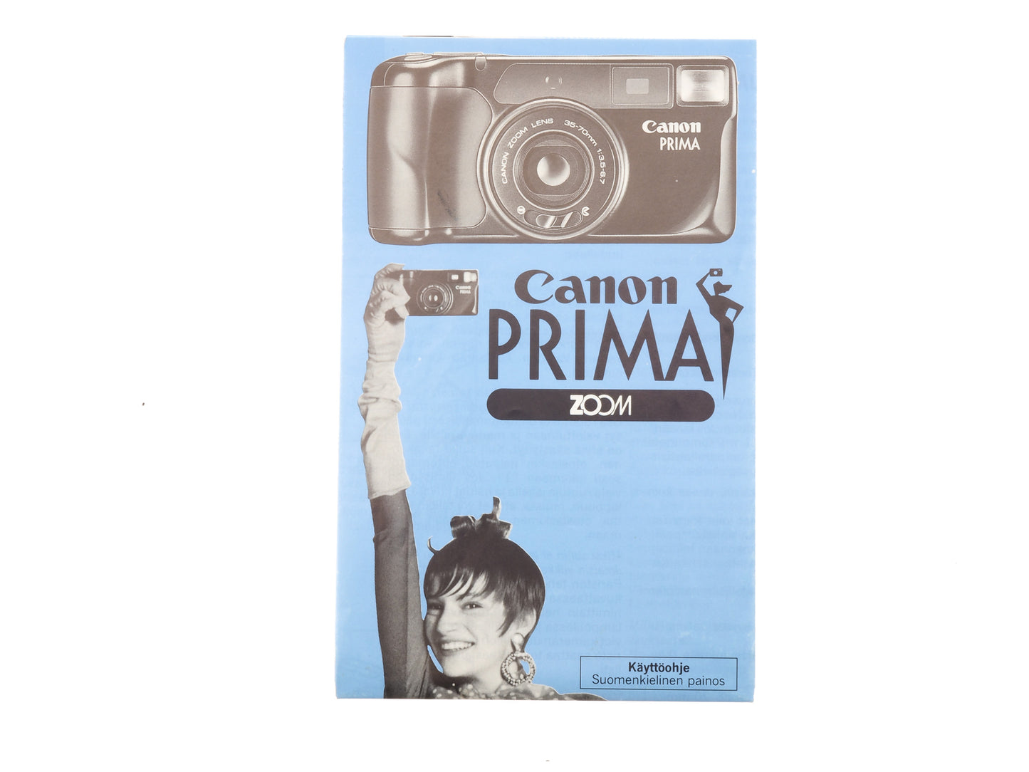 Canon Prima Zoom Instructions