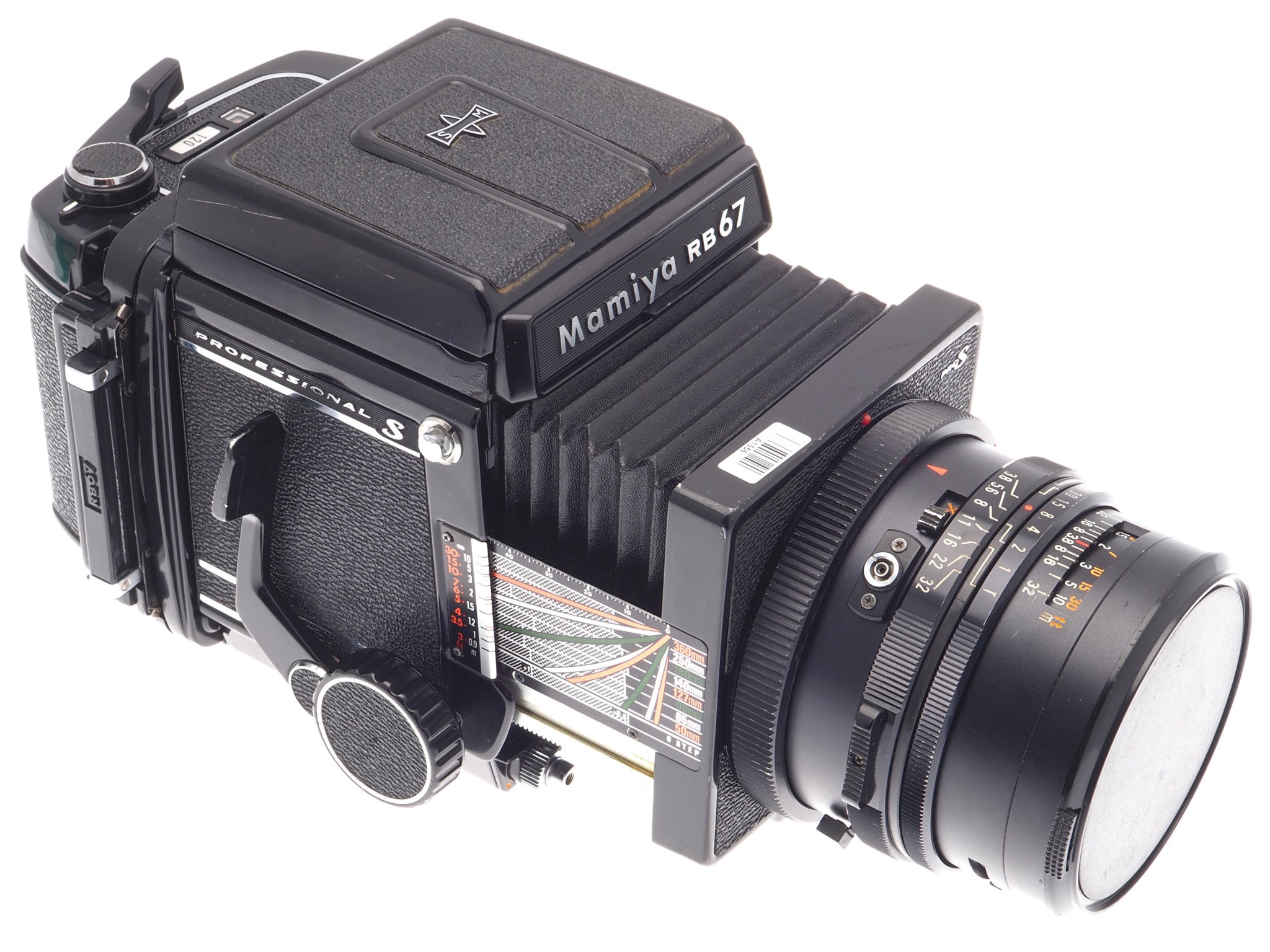 Mamiya RB67 Pro-S + 90mm f3.8 Sekor C + 120 Pro-S 6x7 Film Back + 