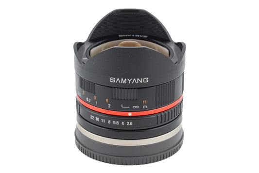 Samyang 8mm f2.8 UMC Fisheye - Lens