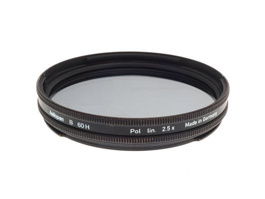 Heliopan B60 Circular Polarizer Pol lin. 2.5x Filter - Accessory