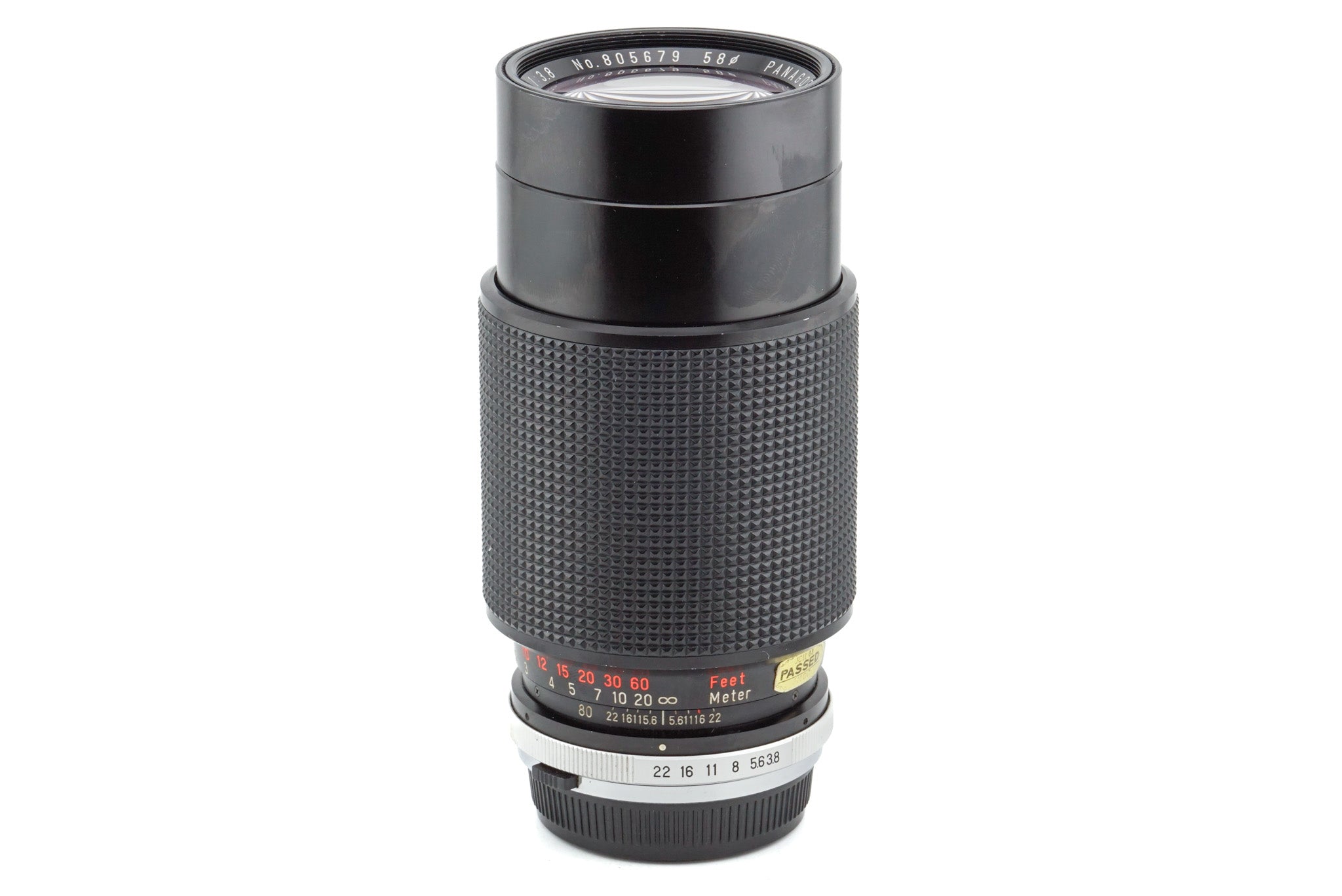 Panagor 80-200mm f3.8 PMC Auto Tele Zoom - Lens