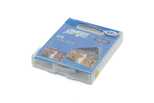 Omega 52mm Color Correction Filter 81B SC - Accessory