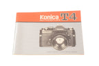 Konica Autoreflex T4 Instructions